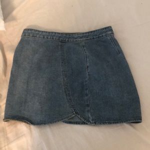 Denim skirt
